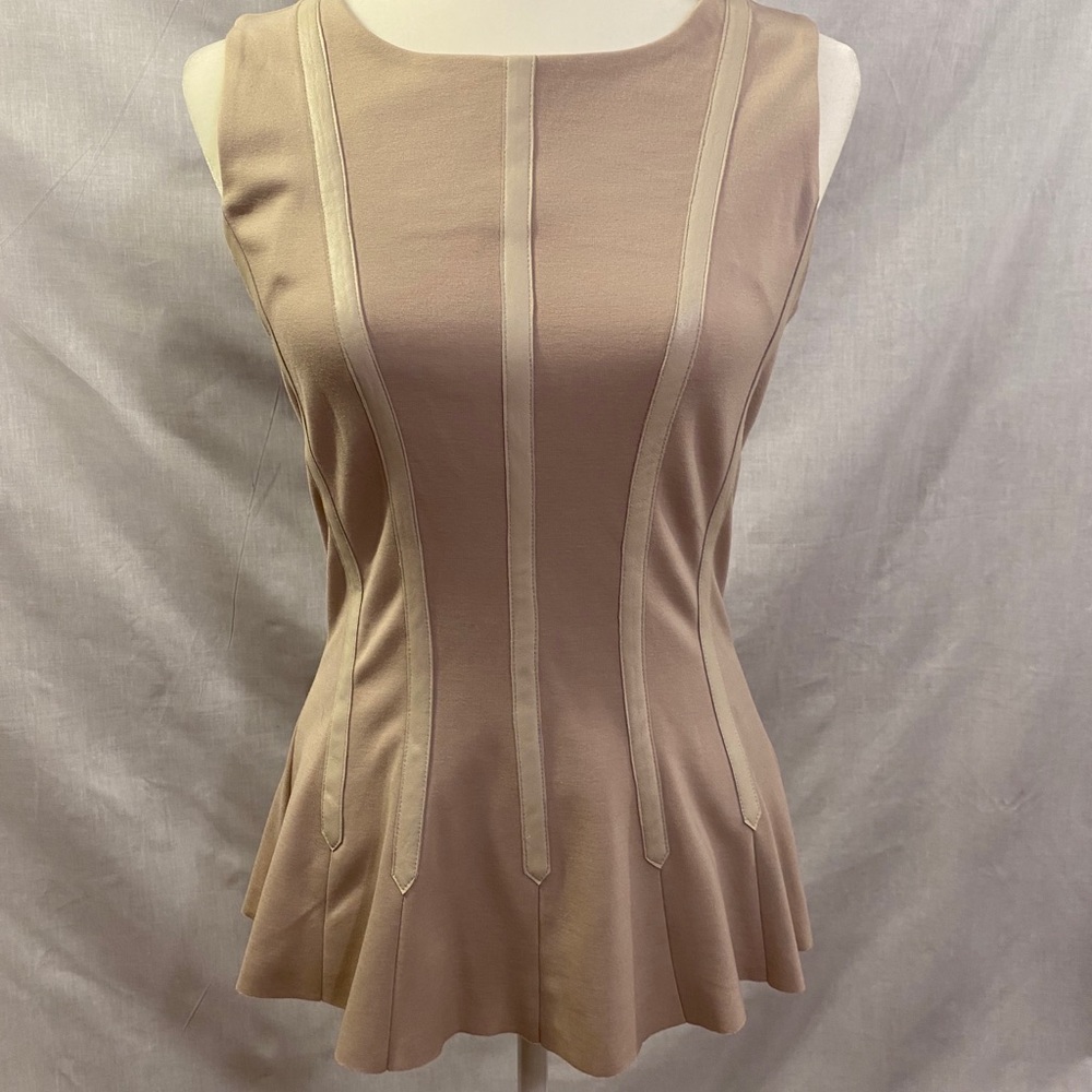 My Tribe top- light tan, size med